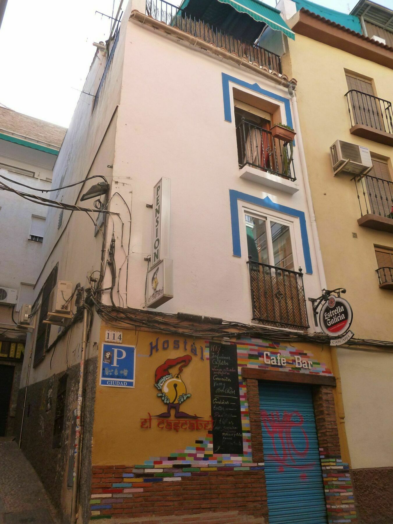 Hostel El Cascabel Granada Exterior photo
